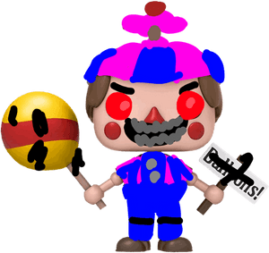 Fnaf Nightmare Balloon Boy Funko Funkopop - Five Nights At Freddy's Funko Pop Games Balloon Boy, HD Png Download PNG image with transparent background