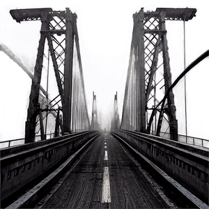 Foggy Morning Bridge PNG 49 PNG