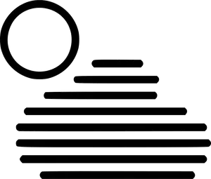 Foggy Weather Icon PNG Image