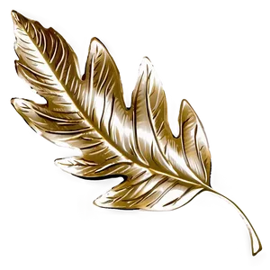 Foil Leaf Decoration Png Snb PNG Image