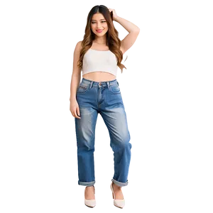 Folded Jeans Collection Png Neu56 PNG Image