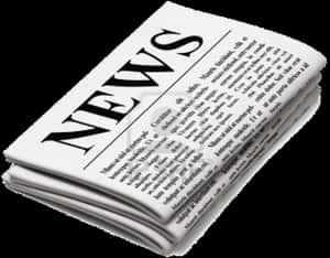 Folded Newspaper Stacked PNG