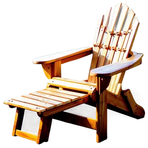 Folding Adirondack Chair Png Fff PNG Image