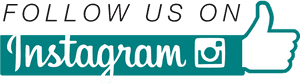 Follow Us On Instagram Graphic PNG image with transparent background