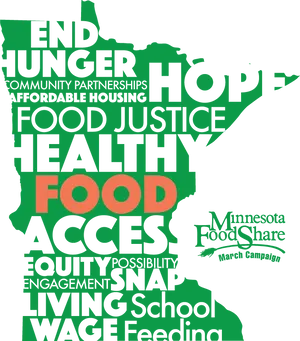 Food Access Advocacy Graphic PNG Image