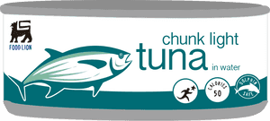 Transparent Cans Clipart - Food Lion Canned Tuna, HD Png Download PNG