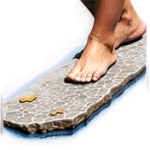 Foot Stepping Stones PNG xex PNG image with transparent background