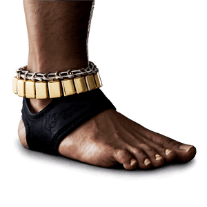 Foot with Ankle Bracelet PNG whf39 PNG image with transparent background