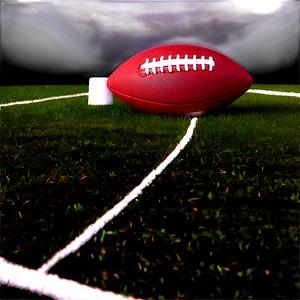 Football Field End Zone Png 06292024 PNG Image