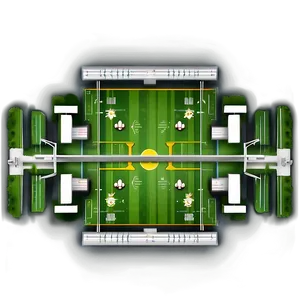 Football Field Lines C PNG Image