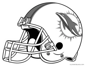 Football Helmet Vector Art PNG Image