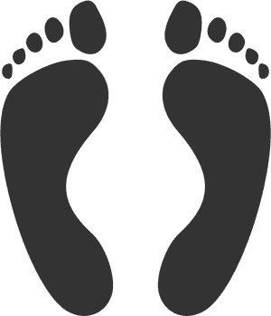 Big Feet Clip Art - Soles Of Feet Clipart, HD Png Download PNG image with transparent background