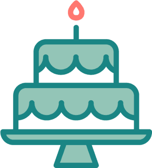 For Goodness Cakes - Cake Teal Birthday Clip Art, HD Png Download PNG image with transparent background