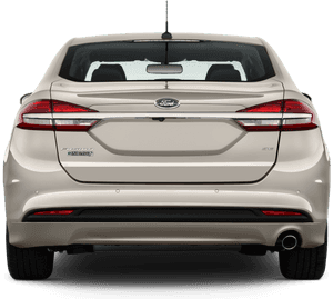 Ford Fusion Back View, HD Png Download PNG with transparent background