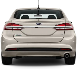 Ford Fusion Energi Rear View PNG Image