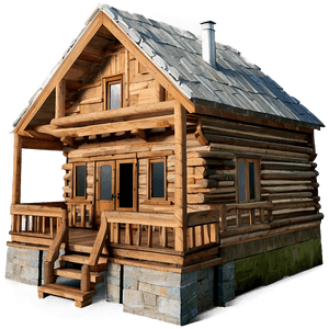 Forest Cabin Retreat PNG 27 PNG