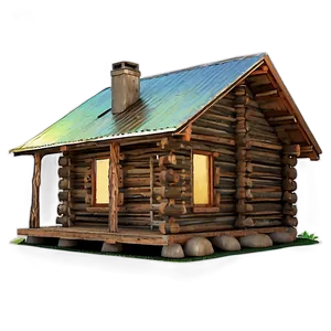 Forest Log Cabin Getaway Png Ora48 PNG Image