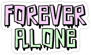#tumblr #forever #alone #foreveralone #pink #freetoedit, HD Png Download PNG image with transparent background