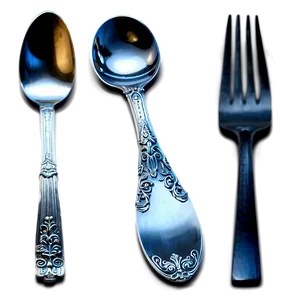 Fork And Spoon Png 11 PNG Image