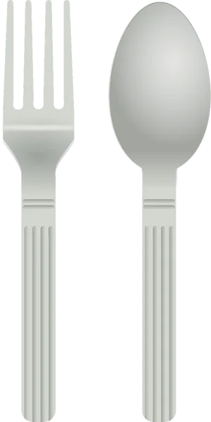 Forkand Spoon Set Graphic PNG Image