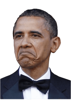 Not Bad Obama Face PNG Clipart PNG