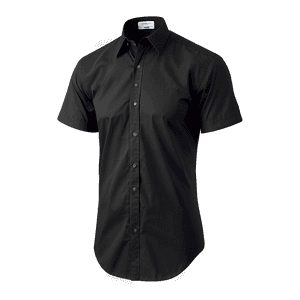 Formal Black Shirt PNG 05252024 PNG image with transparent background