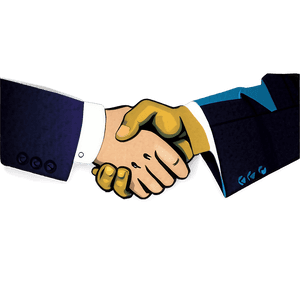 Formal Handshake Graphic PNG 34 PNG image with transparent background