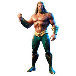 Fortnite Aquaman Challenge PNG lnt52 PNG image with transparent background