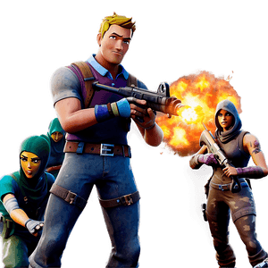 Fortnite Battle Scene PNG 05032024 PNG image with transparent background