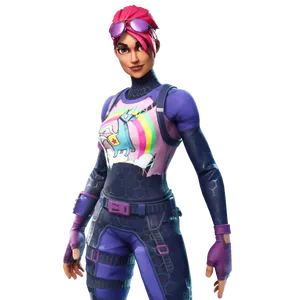 Fortnite Brite Bomber Character PNG Image