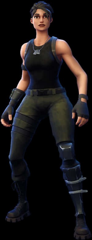 Fortnite Commando Skin Character PNG image with transparent background
