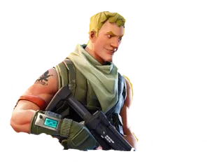 Fortnite_ Default_ Skin_ Jonesy PNG Image