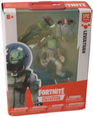 Fortnite Leviathan Action Figure Packaged PNG Image