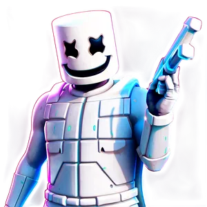 Fortnite Marshmello Fan Art Png 67 PNG Image