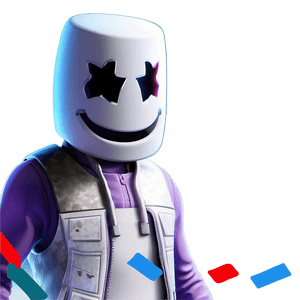 Fortnite Marshmello Live Event PNG 06252024 PNG