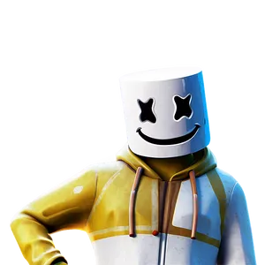 Fortnite Marshmello Png Plu62 PNG Image