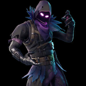 Fortnite Raven Skin Character PNG image with transparent background