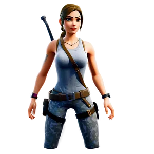 Fortnite Seasonal Lara Croft Png 71 PNG Image