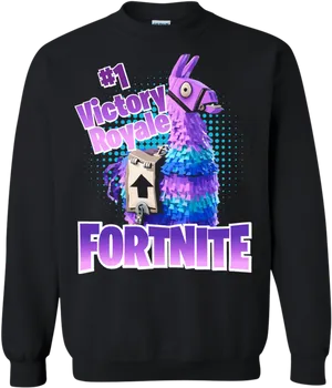 Fortnite Victory Royale Sweatshirt PNG Image