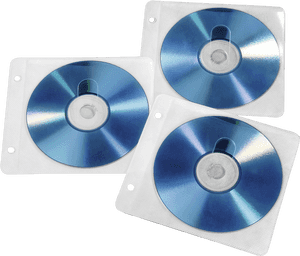 Four Blank D V Dsin Cases PNG image with transparent background