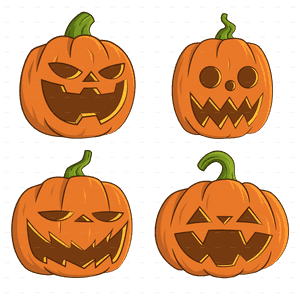 Transparent Halloween Pumpkins Png - Transparent Halloween Pumpkin, Png Download PNG