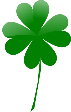 Four Leaf Clover Graphic PNG Image