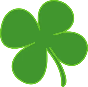 Four Leaf Clover Graphic PNG Image