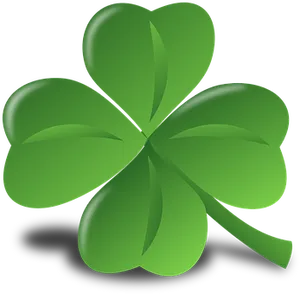 Four Leaf Clover Illustration PNG Image