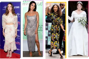 Four Women Red Carpet Events PNG Image