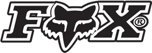 Fox Racing Logo Blackand White PNG Image