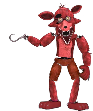 Foxythe Pirate Animatronic PNG Image