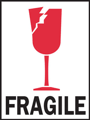 Fragile Glass Icon PNG