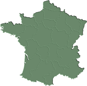 564x573-carte France Geo Verte - Outline Of France Png, Transparent Png PNG with transparent background