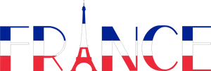 France Eiffel Tower Graphic PNG Image